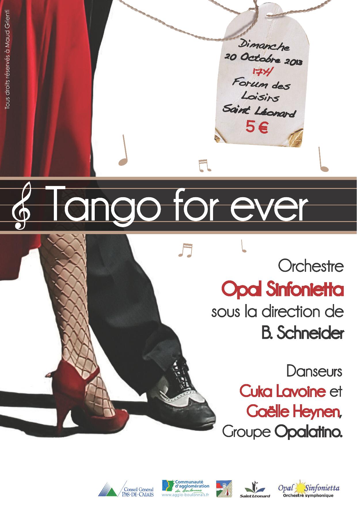 affiche St leonard 20 octobre 2013 Tango